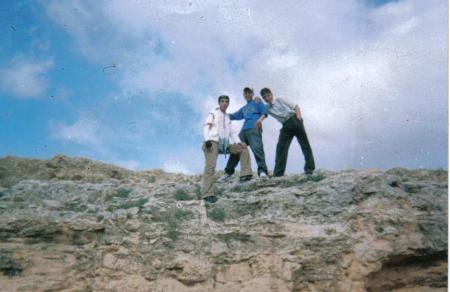 moi mostapha et mon  ami fetah et  majid